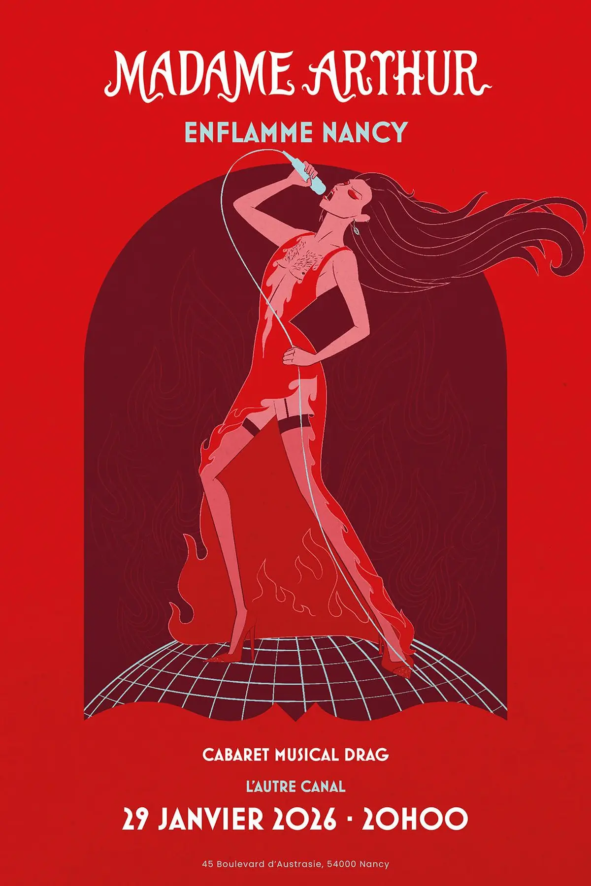 Madame Arthur enflamme Nancy