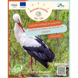 Chasse au trésor de Schatz la cigogne