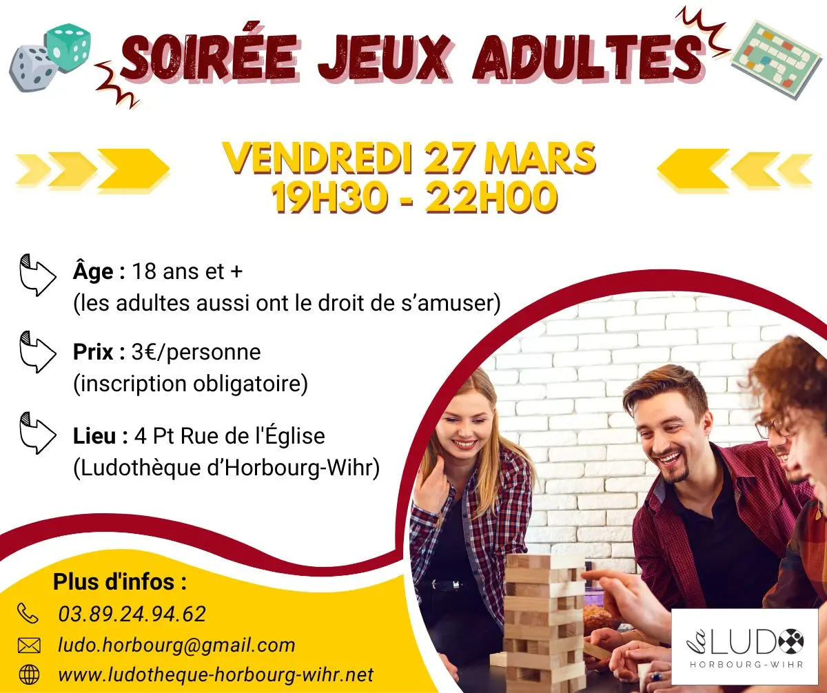 Soirée Jeux Adultes