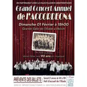 Grand concert annuel d’Accordeona