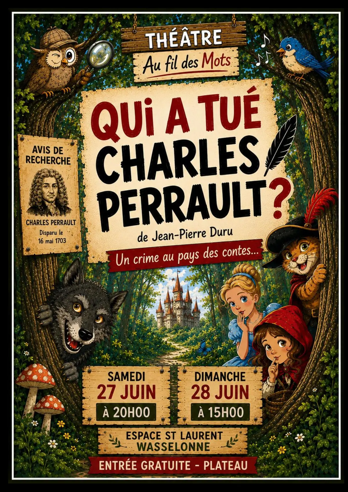 Qui a tué Charles Perrault