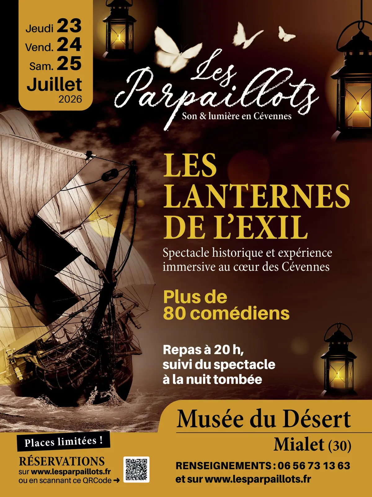 Les Lanternes de l'Exil