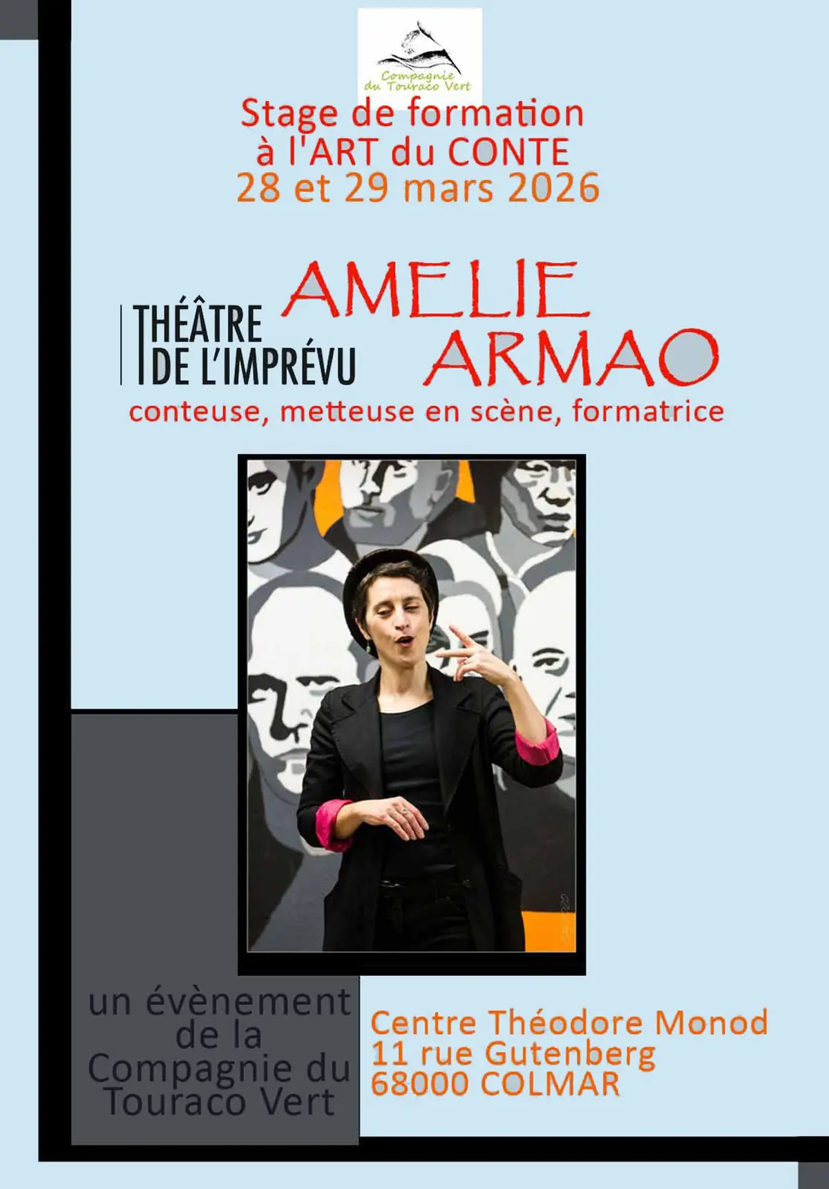 Stage de formation à l'art du conte pour tout public