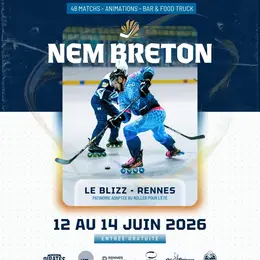 Tournoi Nem Breton : trois jours de roller hockey au Blizz à Rennes