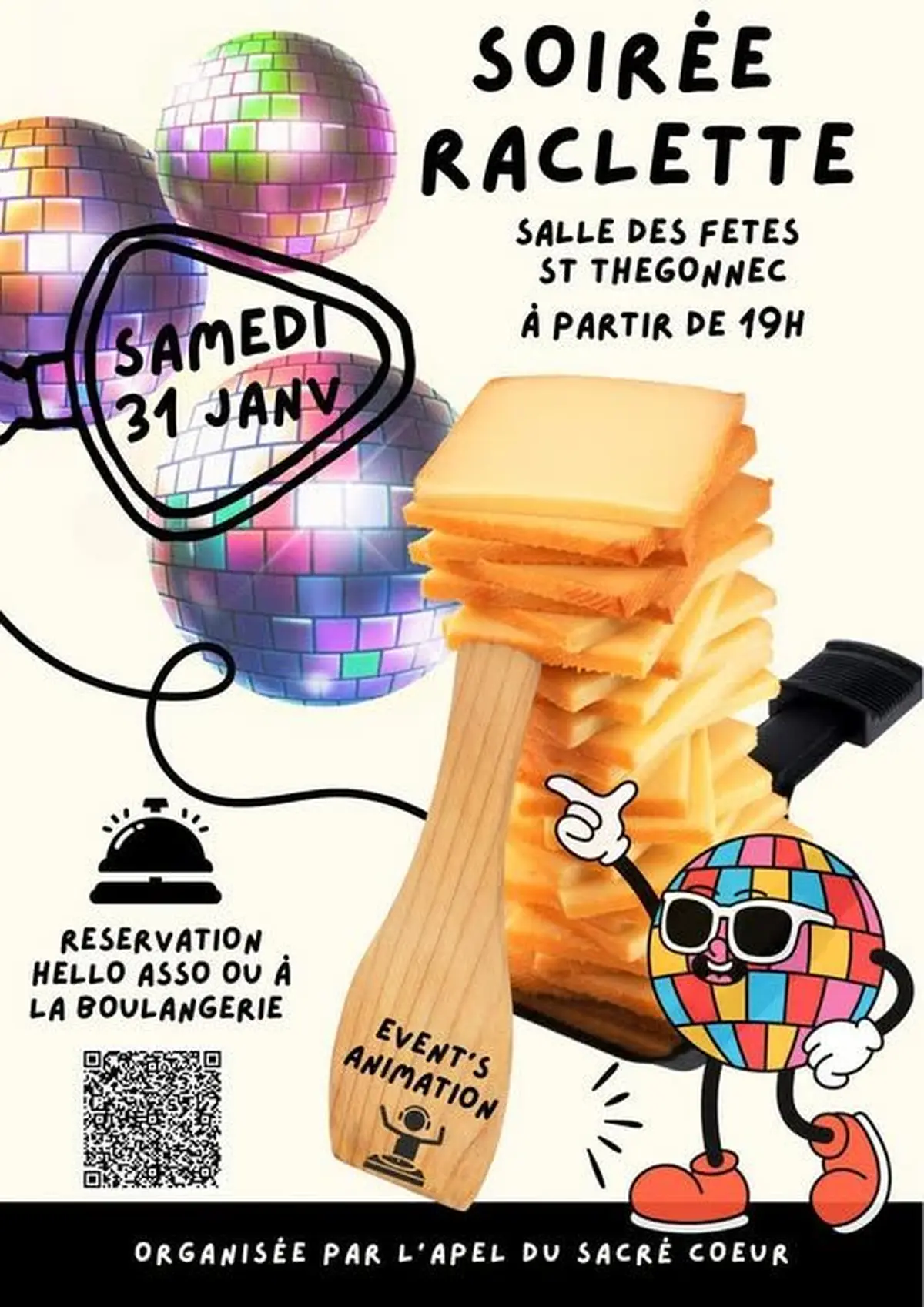 Soirée raclette et dansante