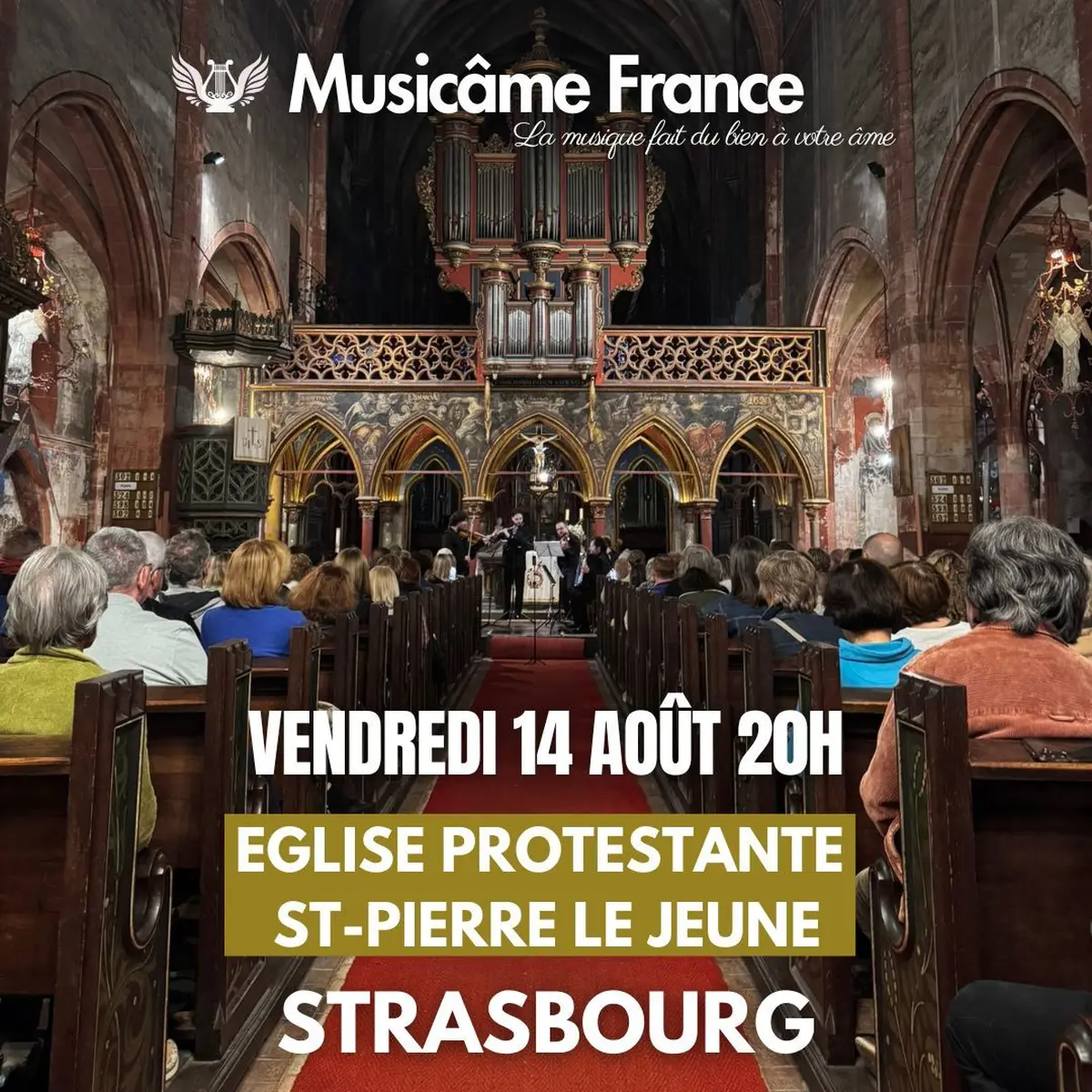 Concert à Strasbourg : Ravel, Debussy, Vivaldi, Cantemir, Mozart, Bach, Doppler
