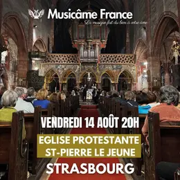 Concert à Strasbourg : Ravel, Debussy, Vivaldi, Cantemir, Mozart, Bach, Doppler