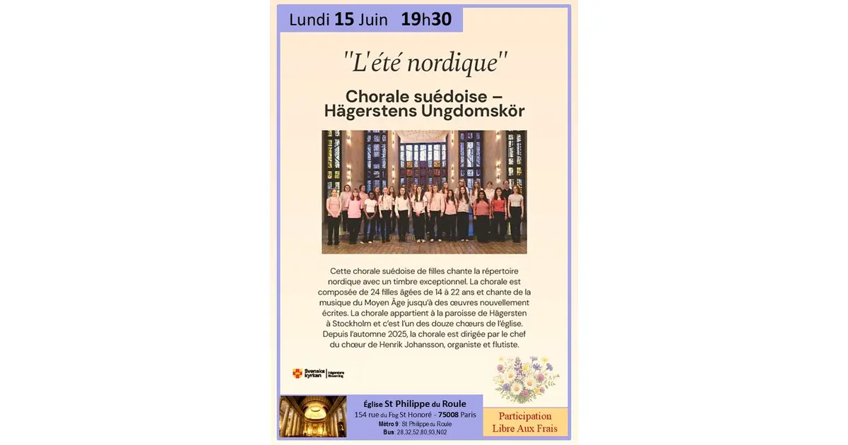 Chœur de Jeunes filles venues de Stockholm