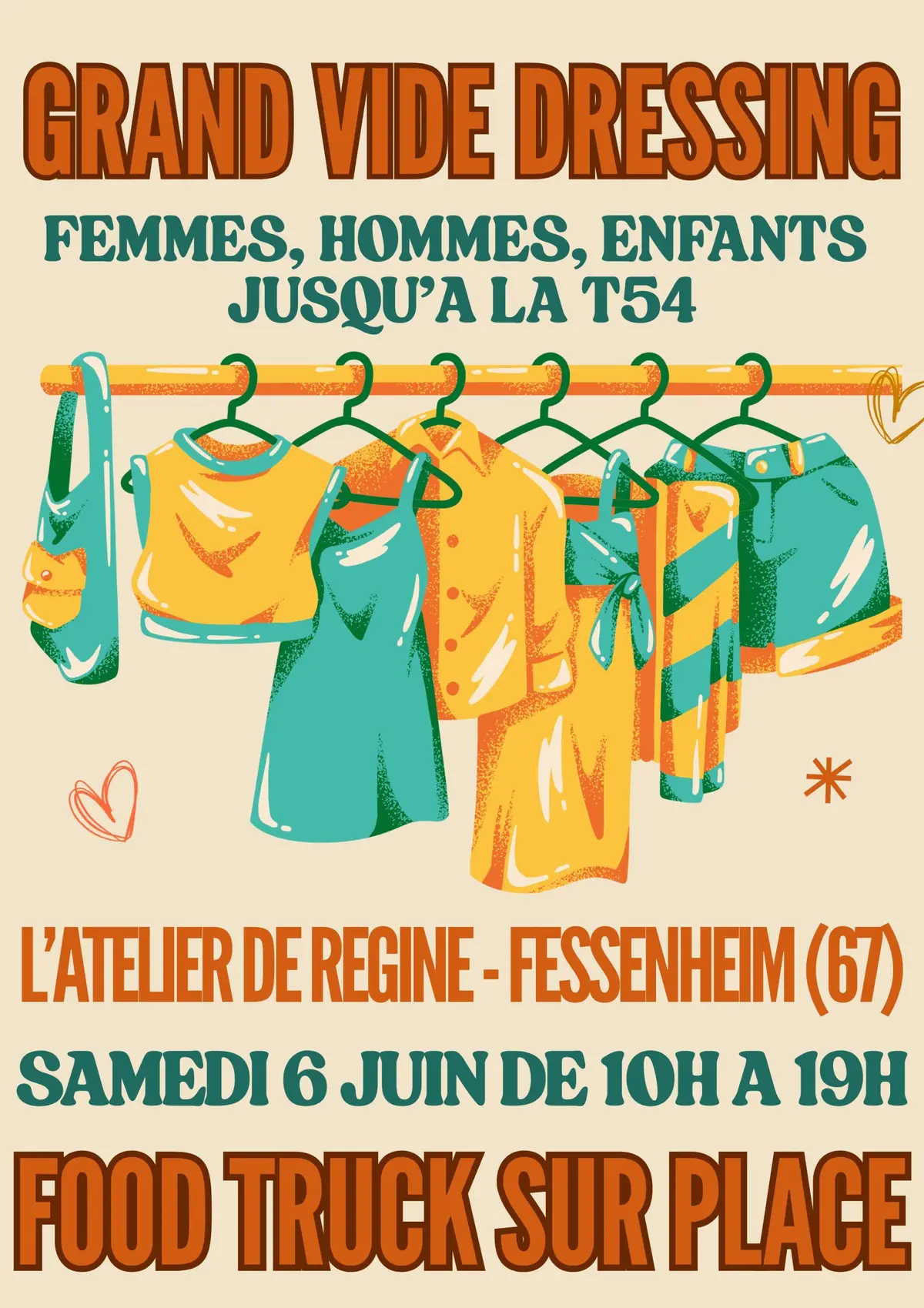 Grand vide dressing