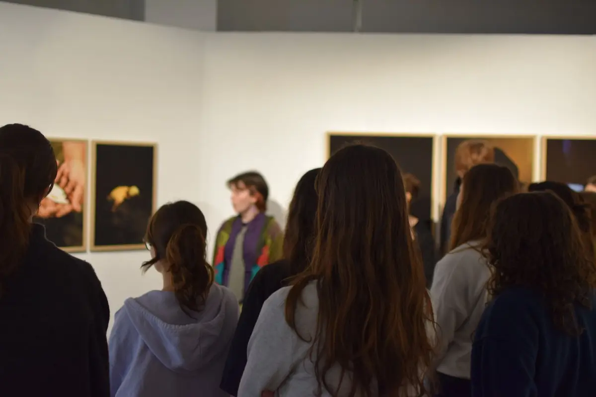 Les Médiateurs en Herbe - Visite de l'exposition Nitassinan de Yann Datessen