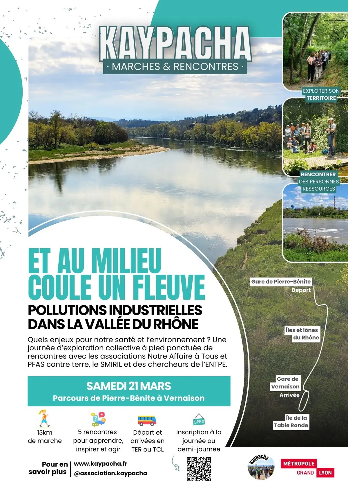 Balade sur les pollutions industrielles dans la vallée du Rhône 