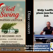 Concert/Jam Noel Swing Jazz Manouche Jonathan et Ridjy Loeffler avec A l'EST 