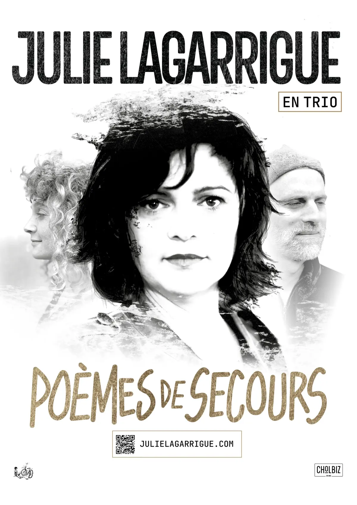 Poèmes de secours – Julie Lagarrigue en trio