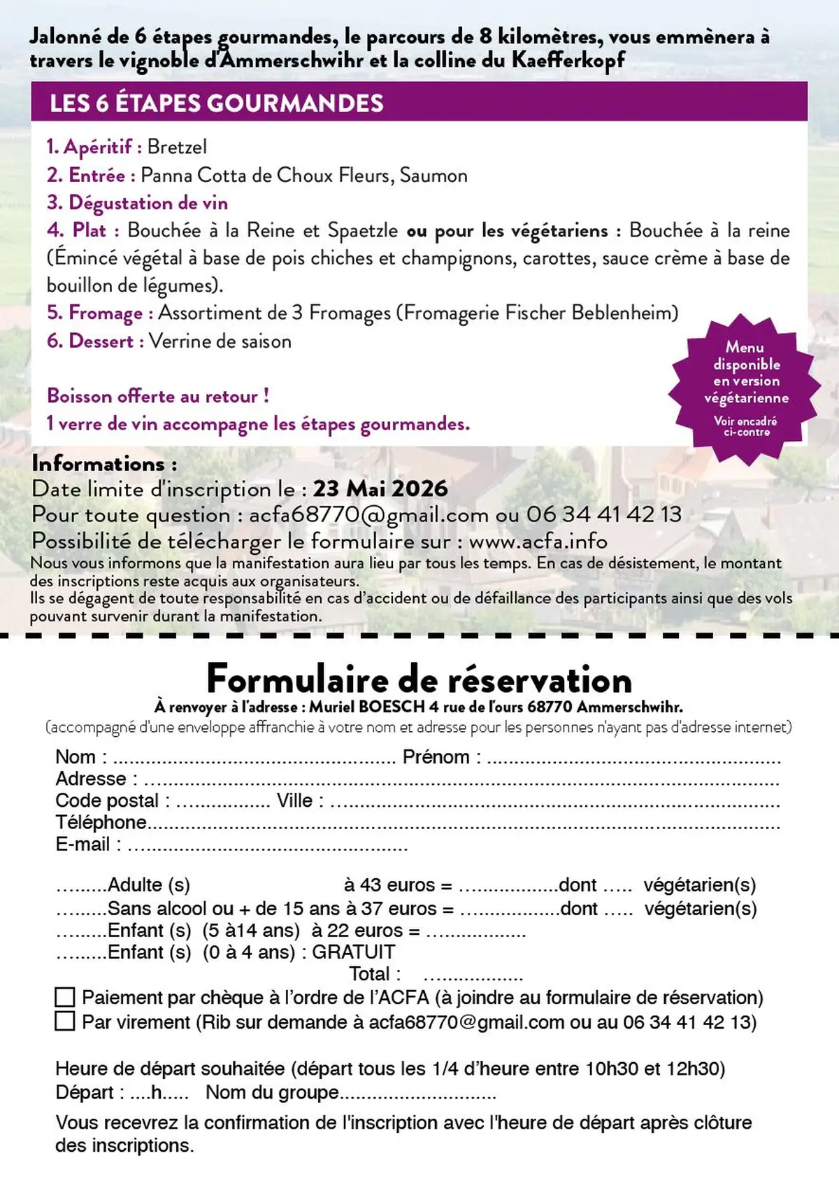 Marche Gourmande du Kaefferkopf