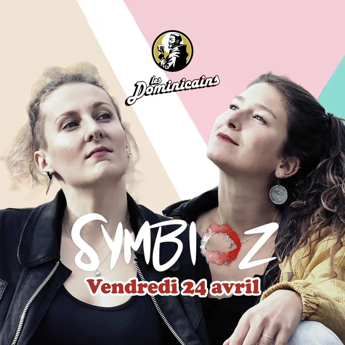 Concert pop acoustique Symbioz à la brasserie Les Dominicains de Colmar