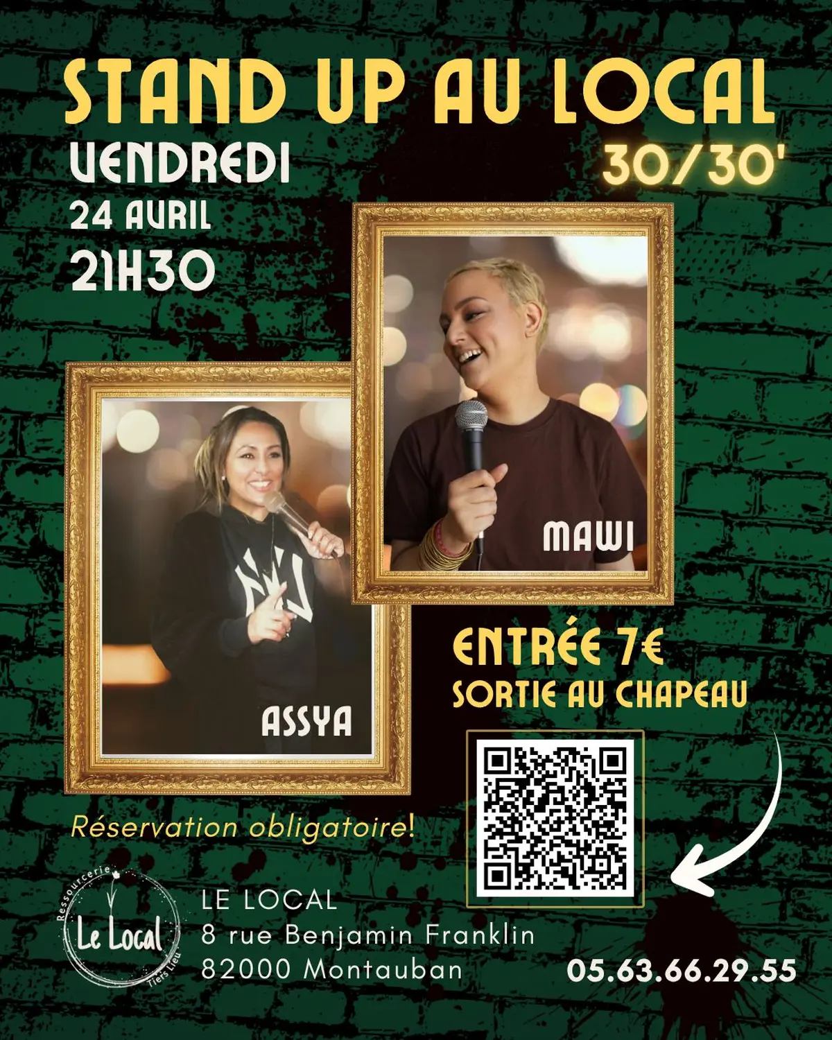 Soirée stand-up au Local
