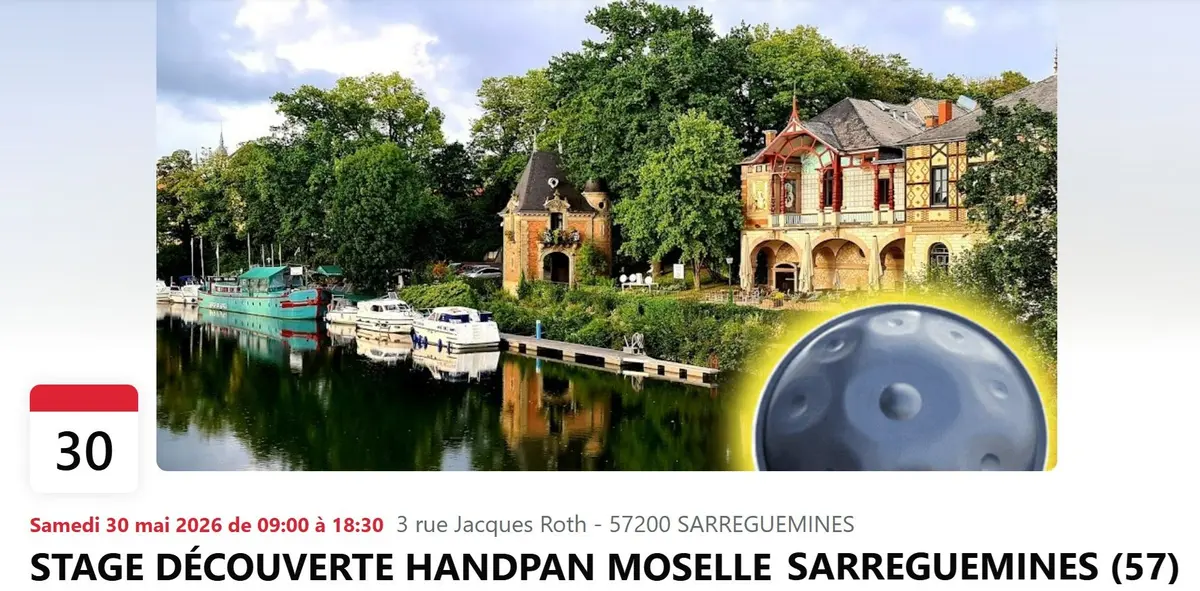 Stage d'initiation aux handpans avec Keapan (Moselle Sarreguemines)