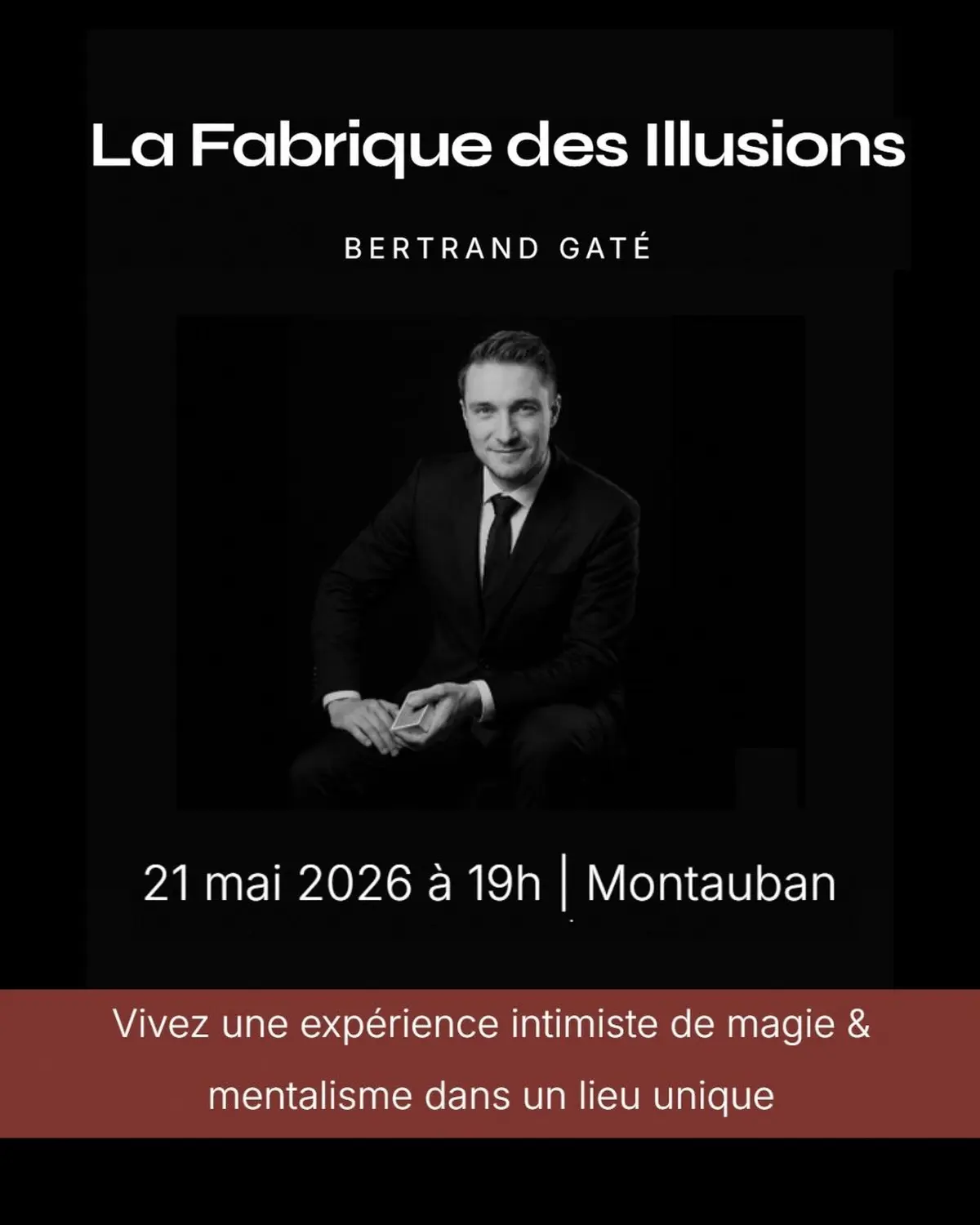 Spectacle de magie & mentalisme | La Fabrique des illusions