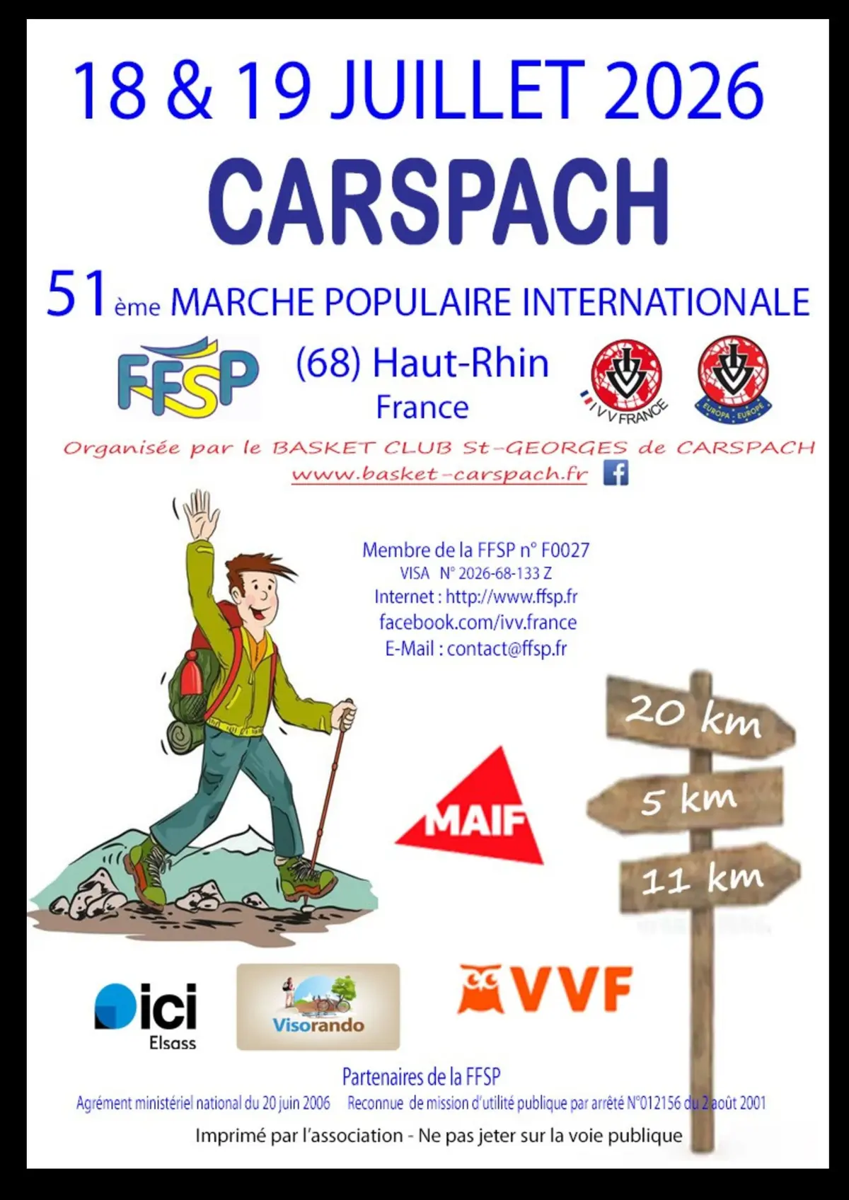 51ème Marche Populaire BCSG Carspach