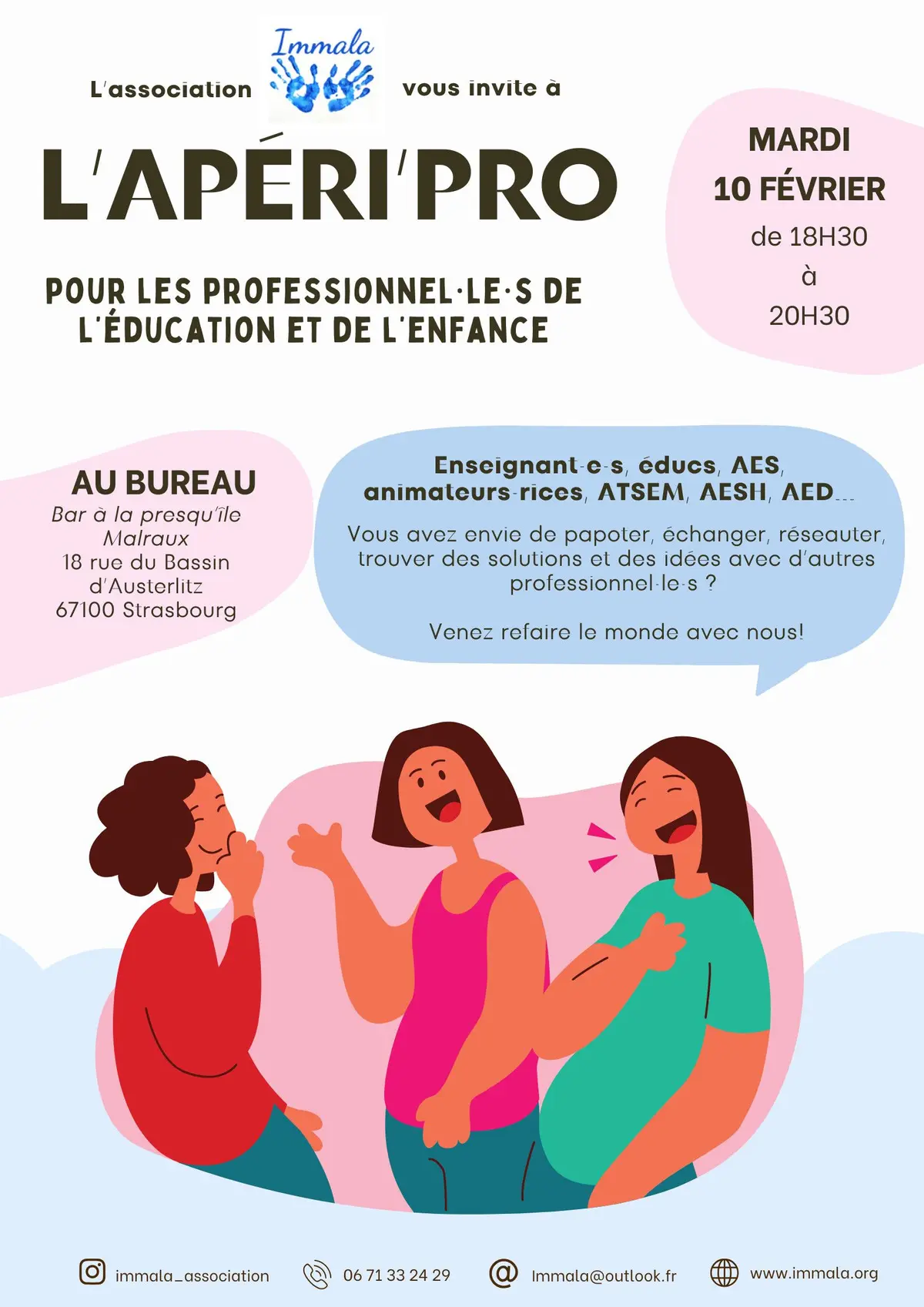 L'Apéri'pro des professionnels de l'enfance et de l'éducation