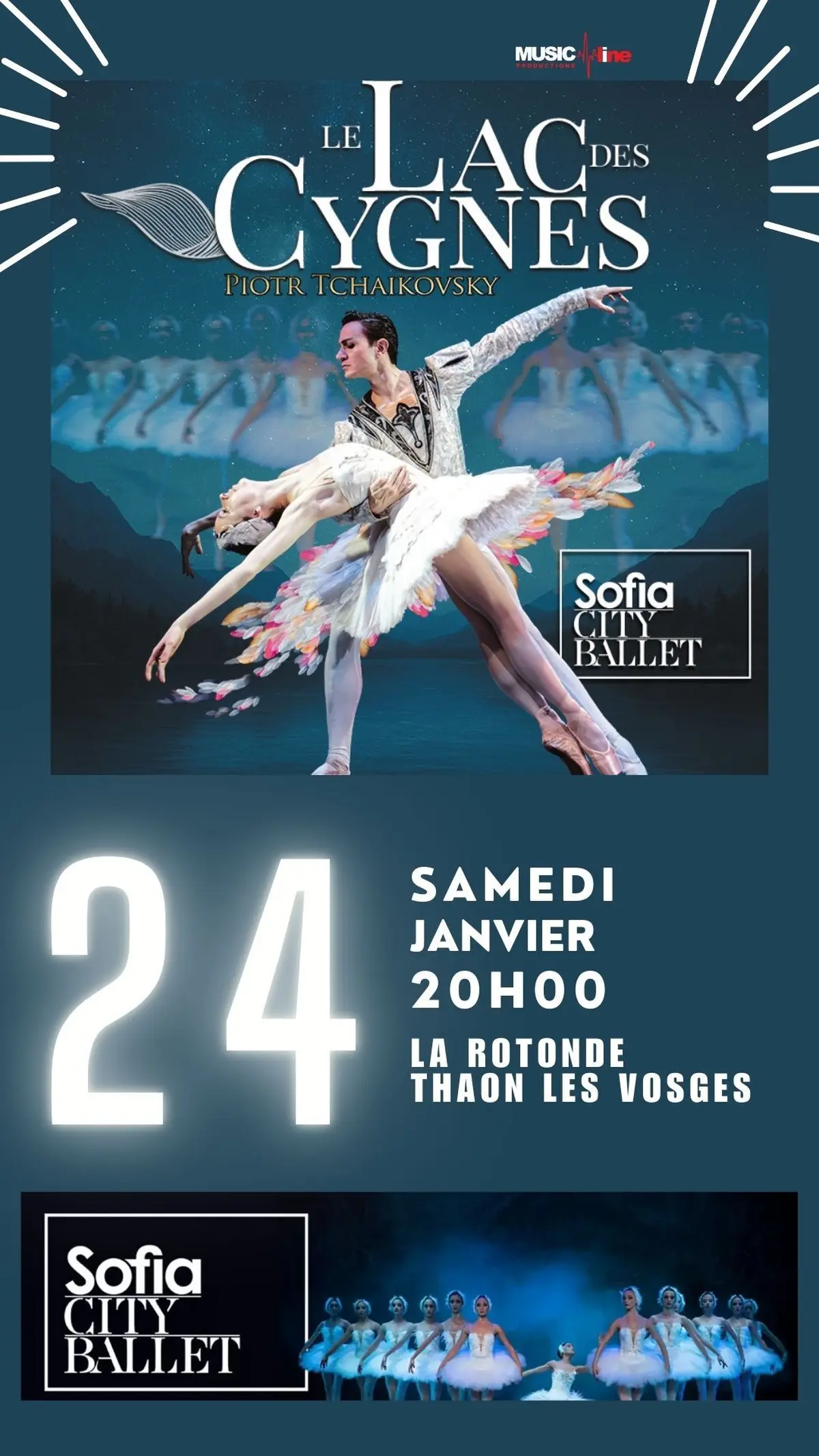 Le Lac des Cygnes - THAON LES VOSGES