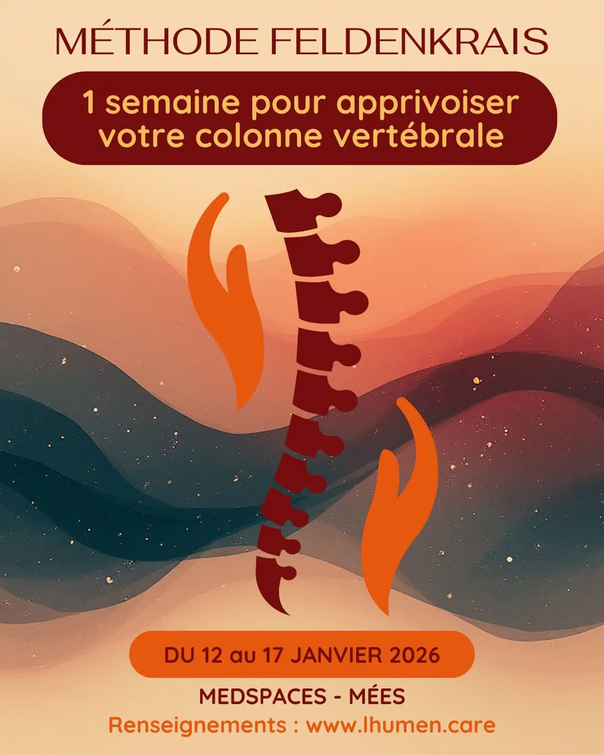 Semaine spéciale : apprivoiser en douceur sa colonne vertébrale !