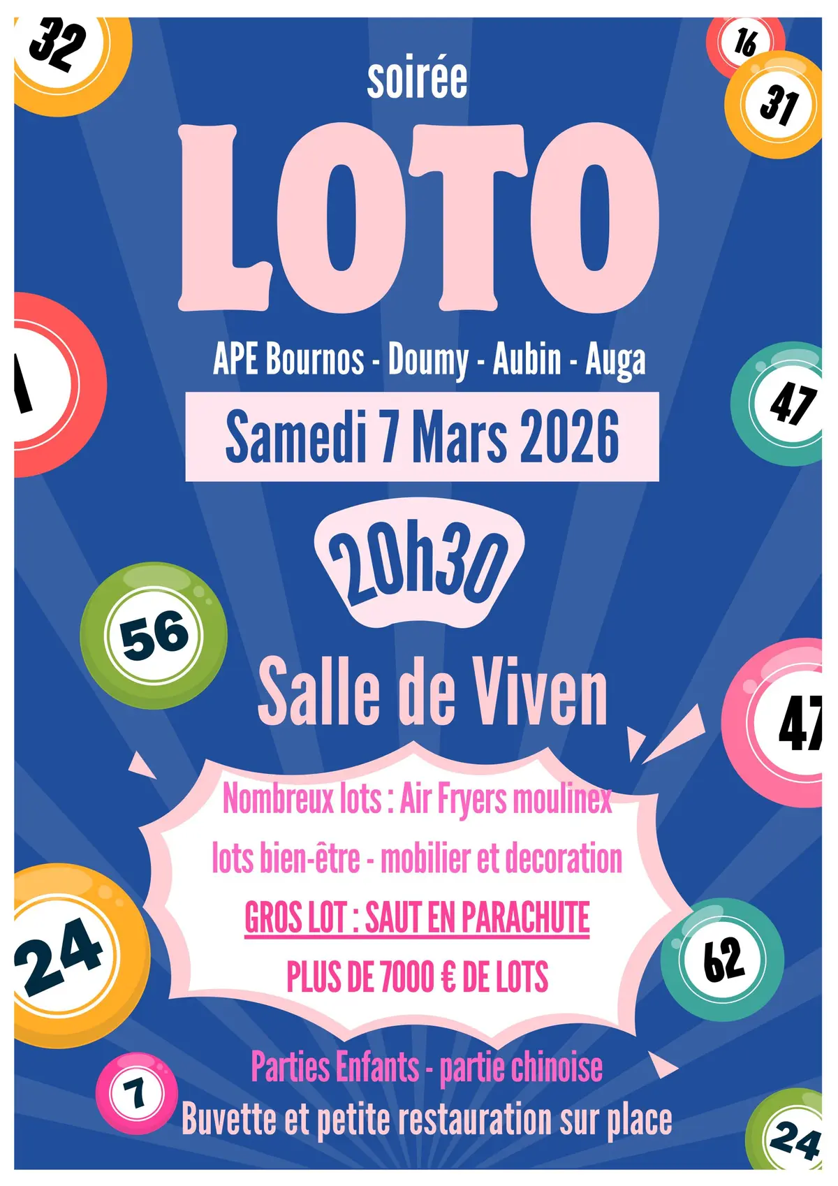 Loto APE Le Club des 4
