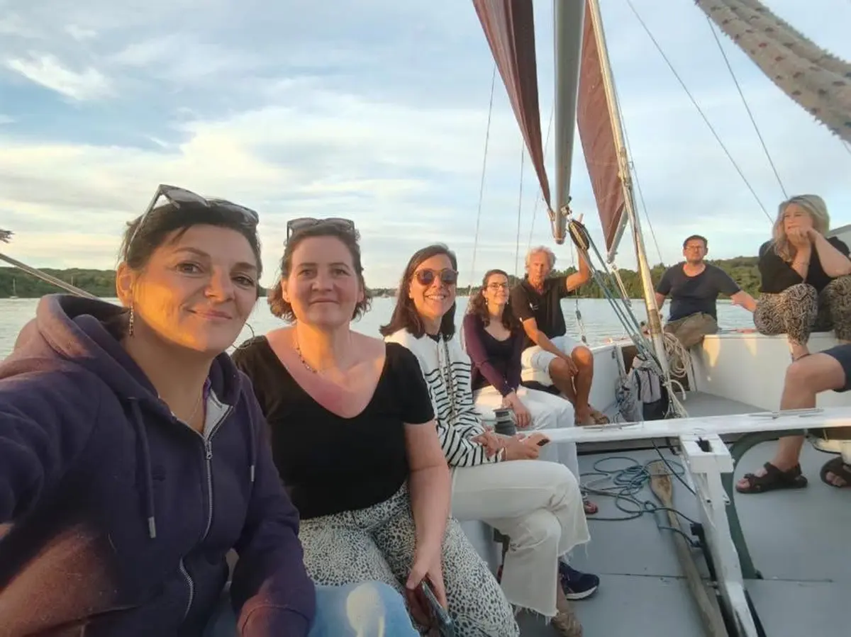 Journée voile, à la découverte de l'Erdre (port de Sucé sur Erdre)