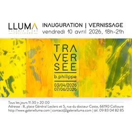 Traversée à La galerie Lluma, Collioure