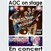 AOC on Stage en Concert au Hangarock
