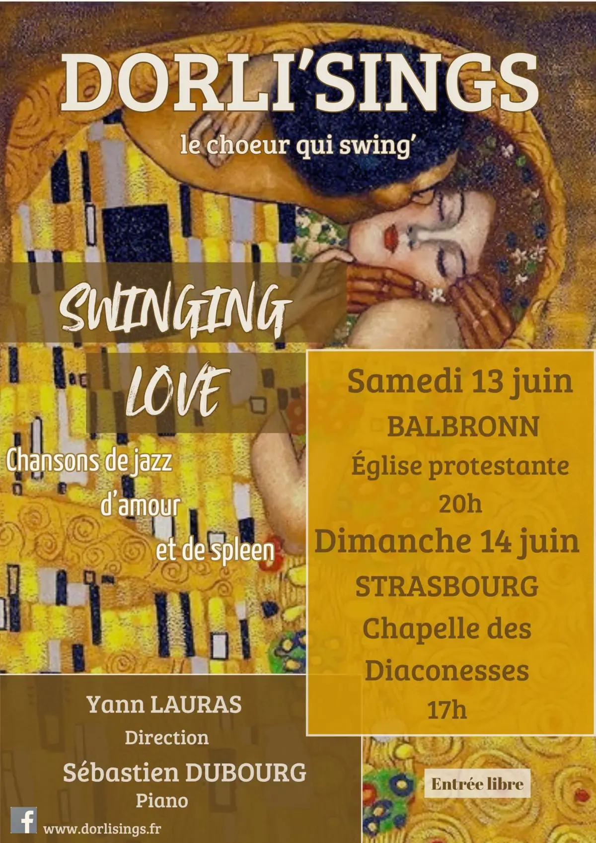 Concert de Dorli'sings, choeur de swing