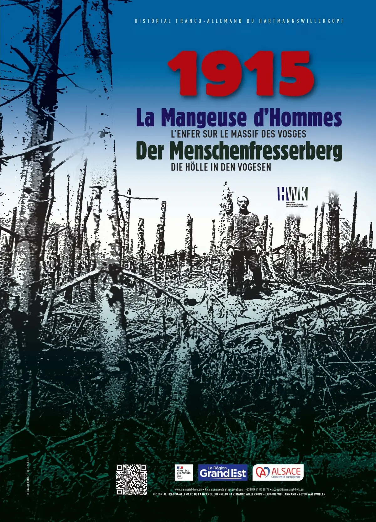 La Mangeuse d'Hommes. L’enfer sur le Massif des Vosges en 1915