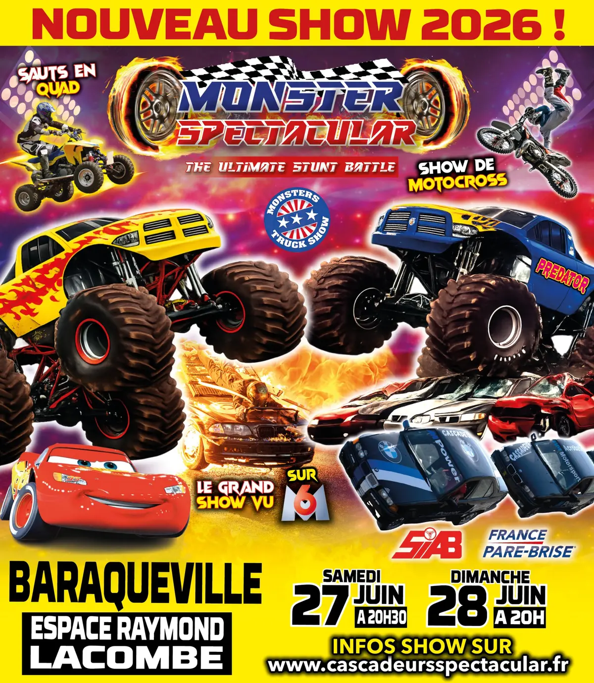 Monster Spectacular Baraqueville