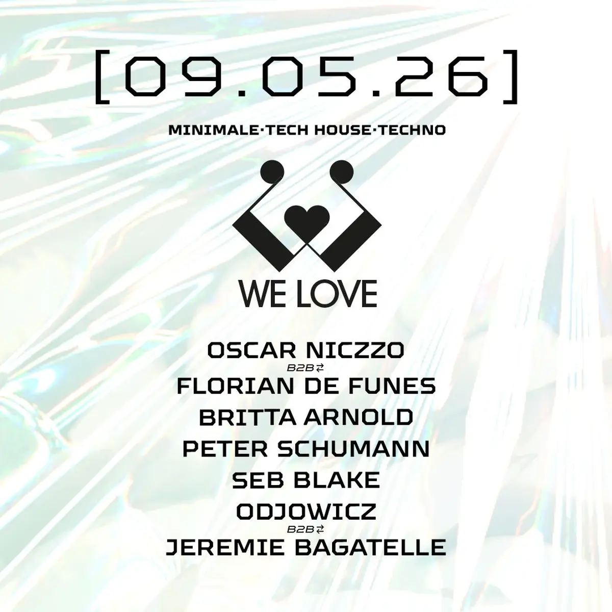 VAULT - WE LOVE with Britta Arnold & Peter Schumann