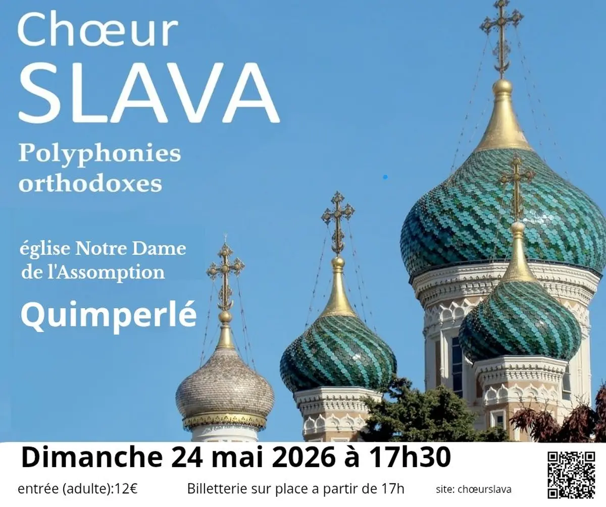 concert de polyphonies orthodoxes par le choeur SLAVA