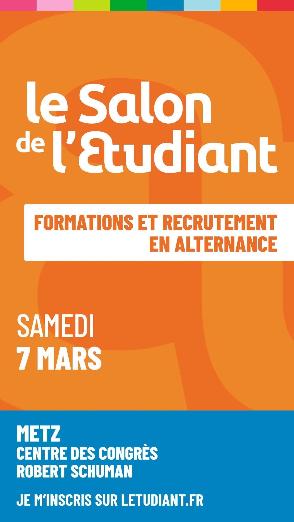 Le Salon de l'Etudiant formations et recrutement en alternance à Metz