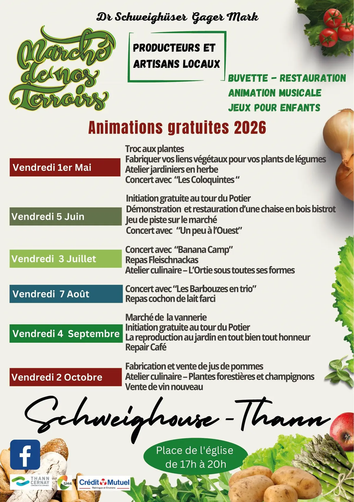 Troc aux plantes et Marché du Terroir