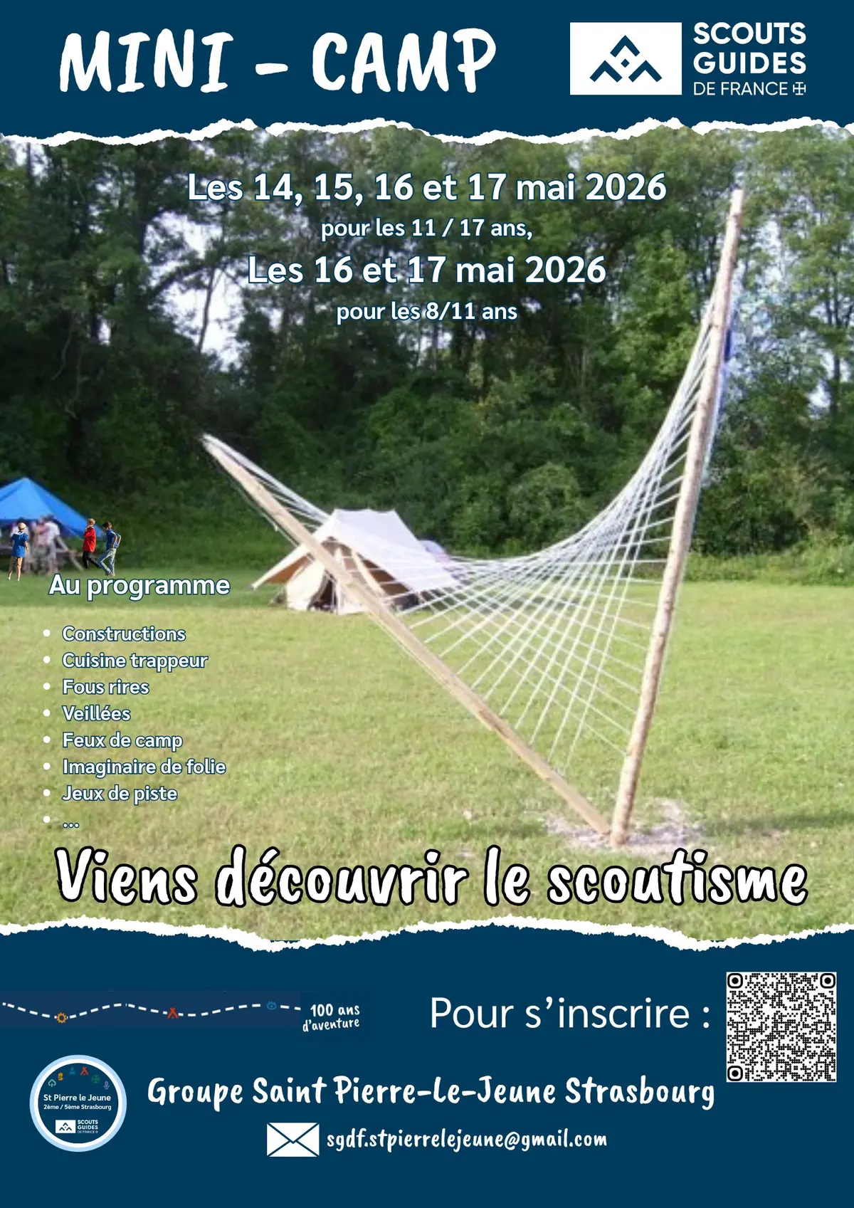 Mini Camp Nature avec les scouts 
