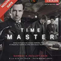 Time Master, la nouvelle murder party de la Cité du Train &copy; Cité du Train - Patrimoine SNCF