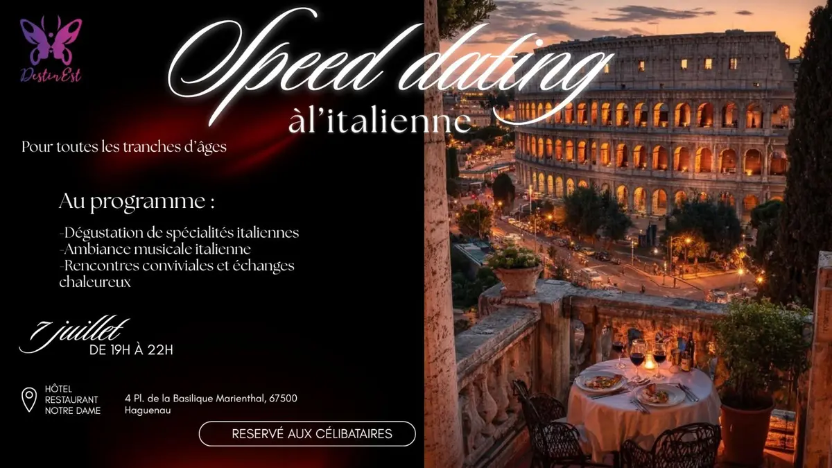 Speed Dating à l’italienne