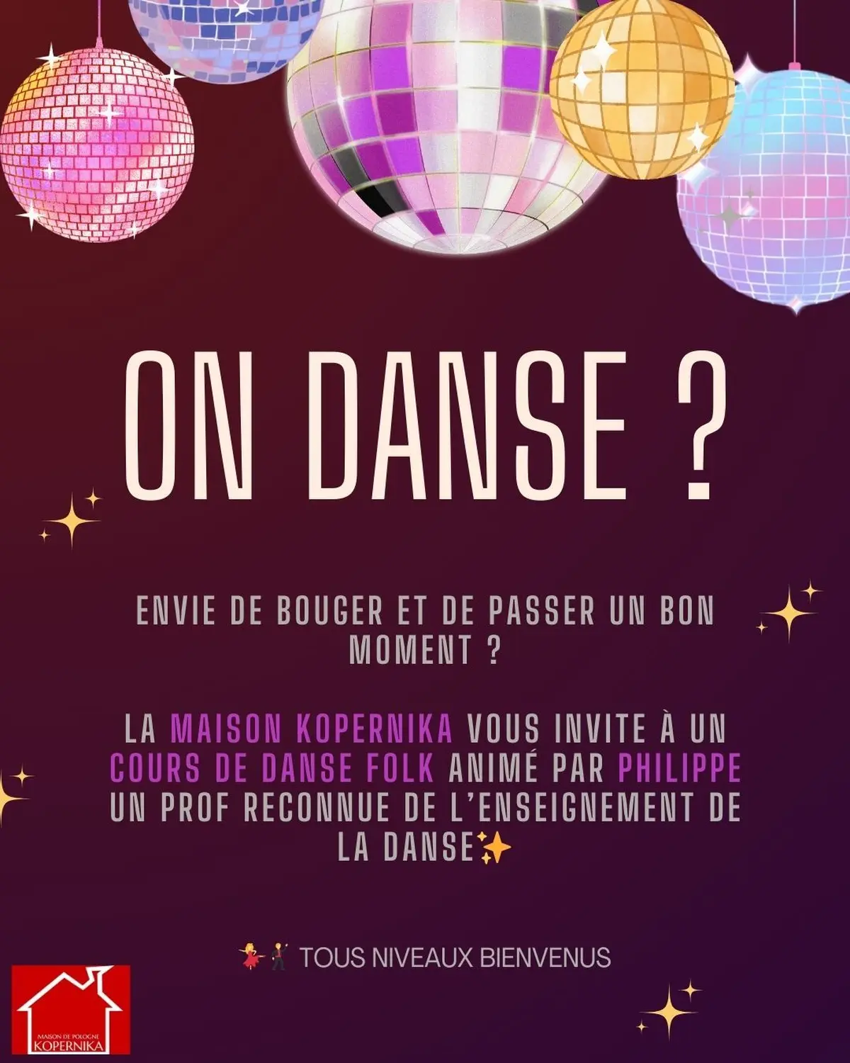 Stage : les bourrées à 2 temps et à 3 temps