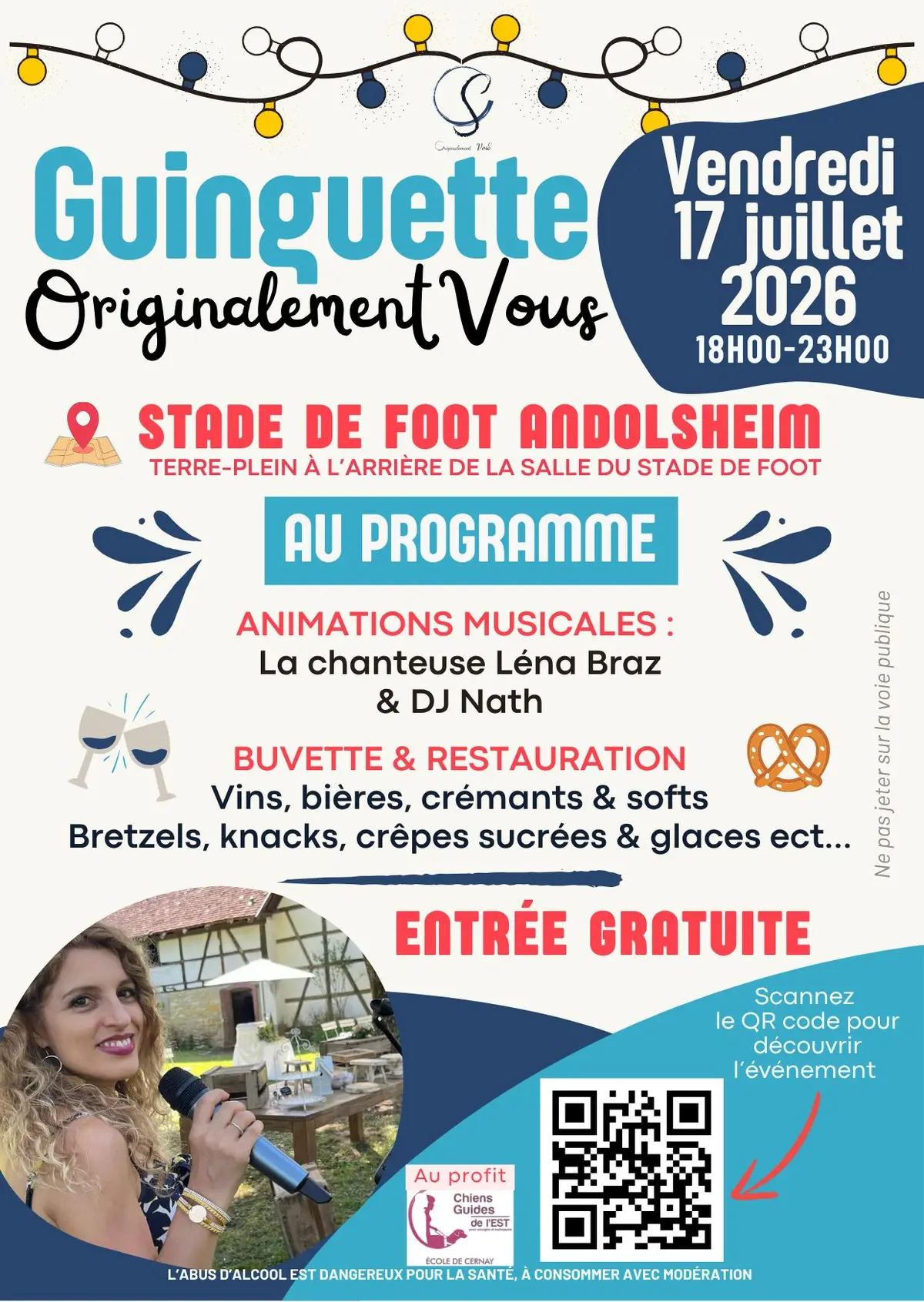 Guinguette de l'association Originalement Vous