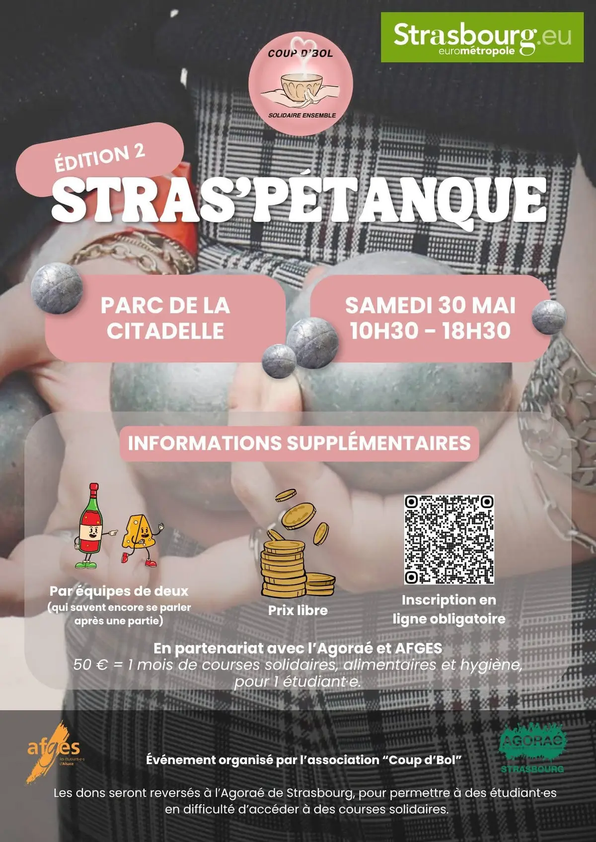 Stras'Pétanque Solidaire 2