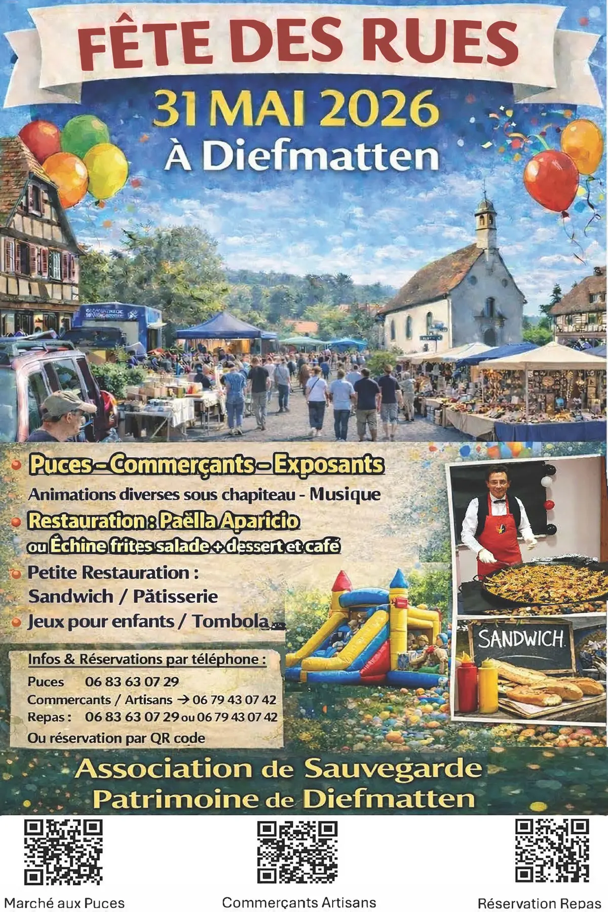 Fêtes des Rues à Diefmatten