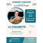 Concert caritatif de LA CHAUMETTE au profit de La Ferme de l'Espoir