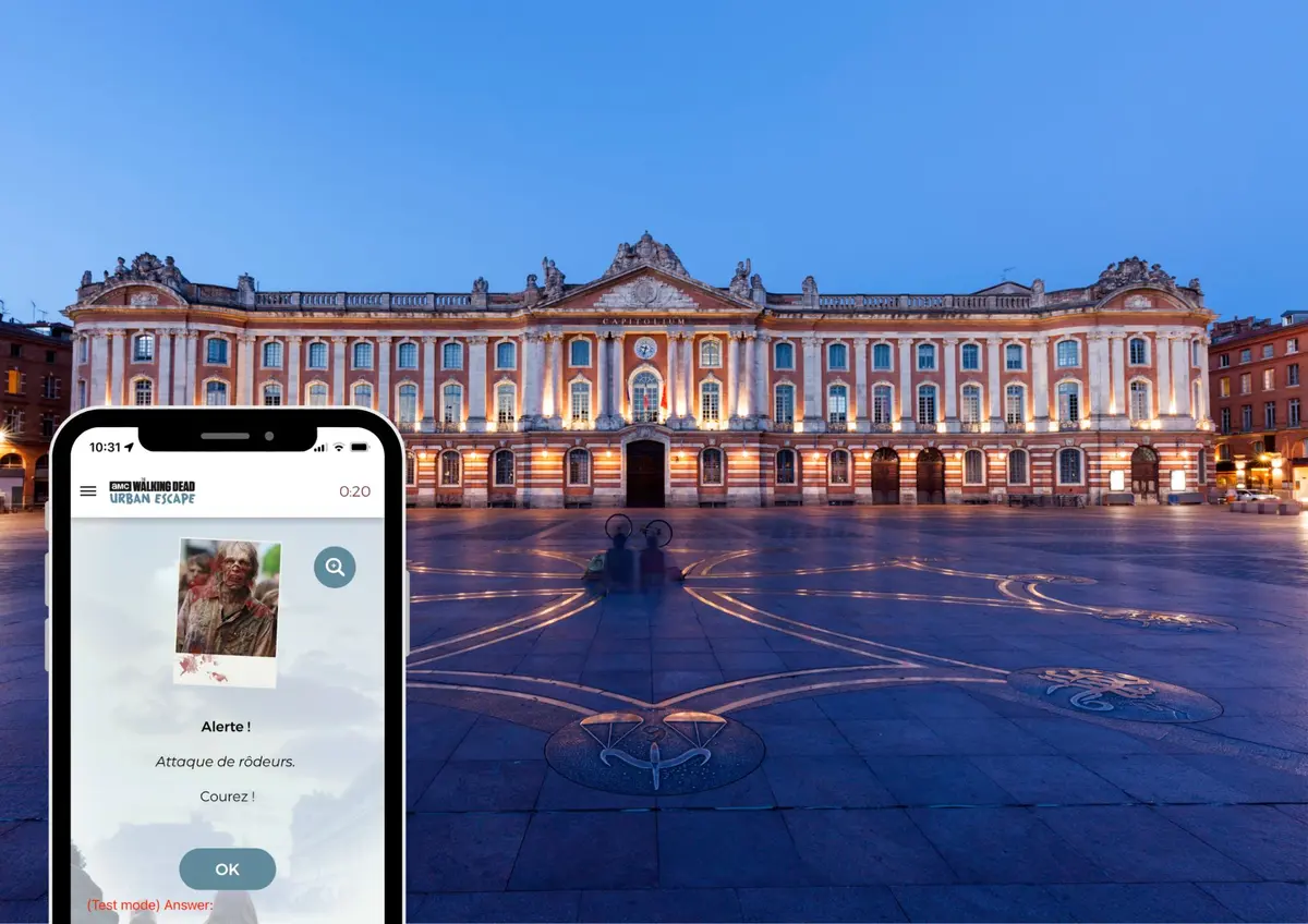 Weekend Escape game officiel The Walking Dead Urban Escape Toulouse