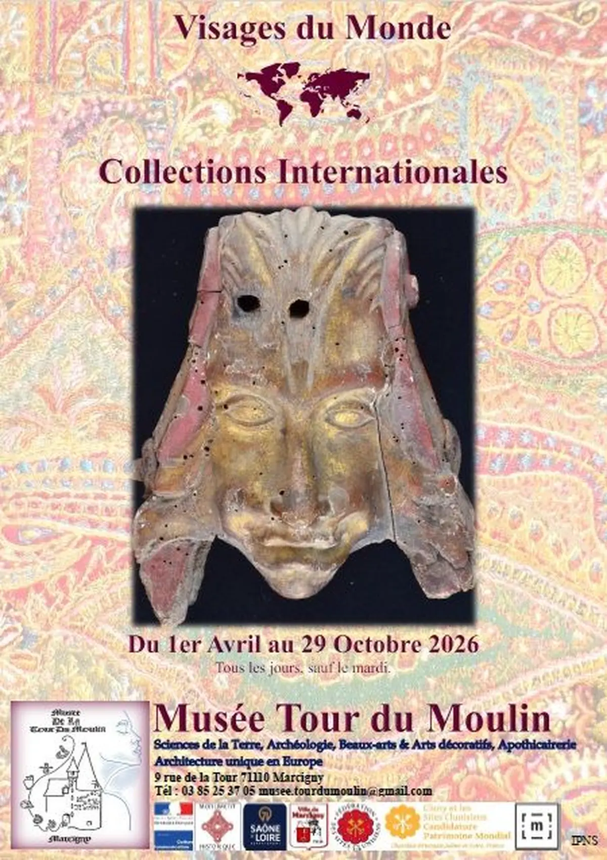 Exposition annuelle 2026 Visages du Monde - Collections Internationales