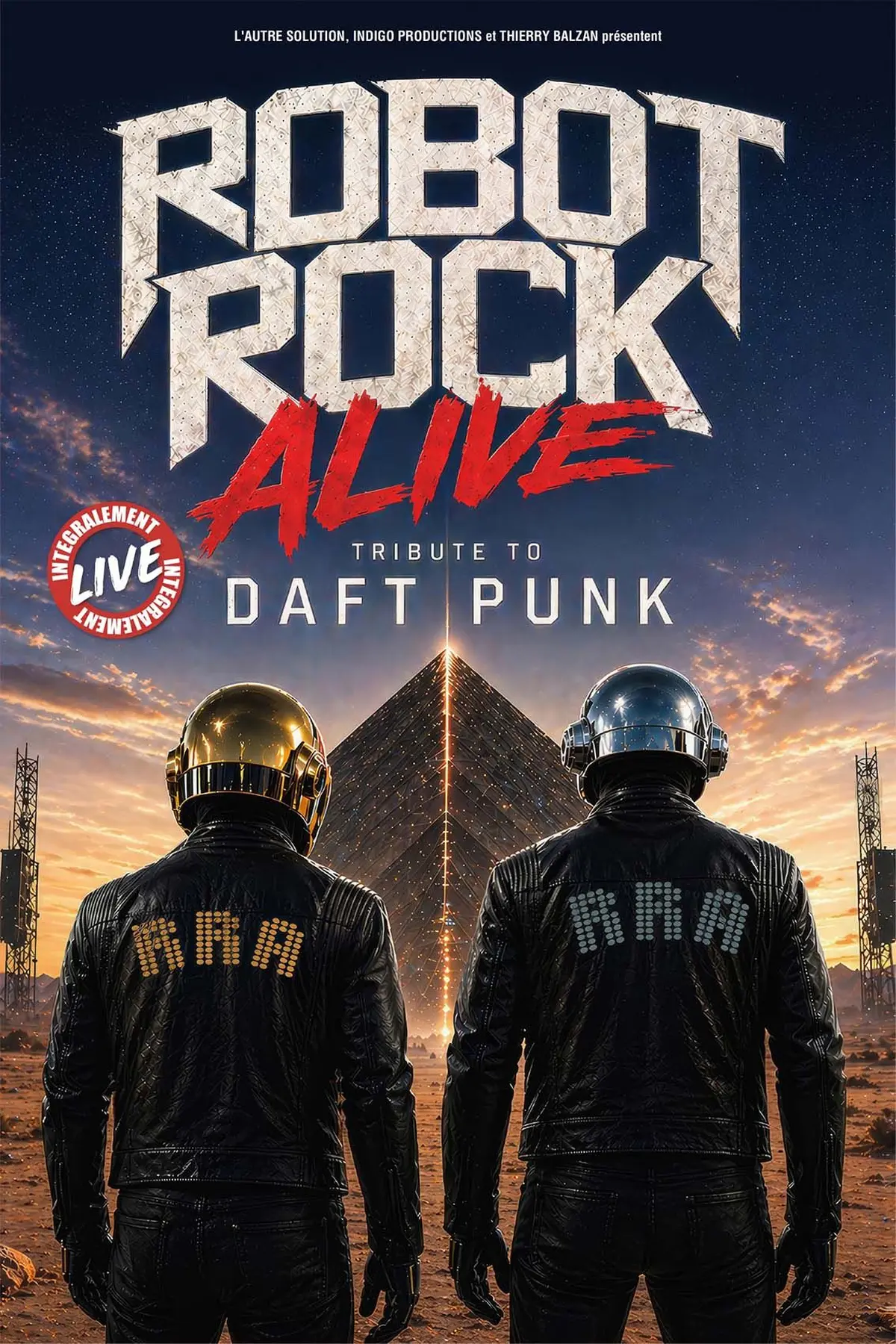 Robot Rock Alive Daft Punk Tribute