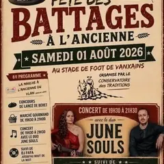 Battages à l'ancienne