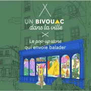 Un bivouac dans la ville à Bordeaux, le pop-up store qui envoie balader